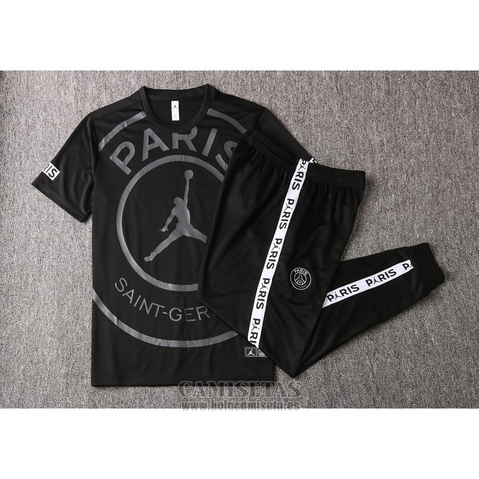 Chandal del Paris Saint-Germain Manga Corta 2020-2021 Negro